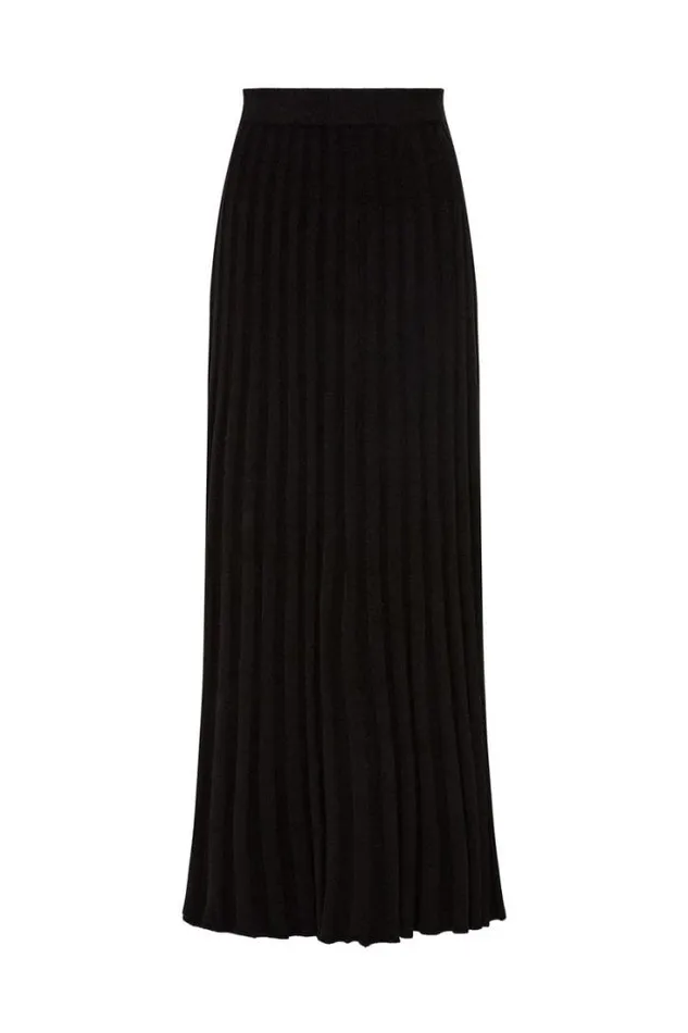 Women Faithfull The Brand Skirts and Shorts Mona Knit Skirt Black