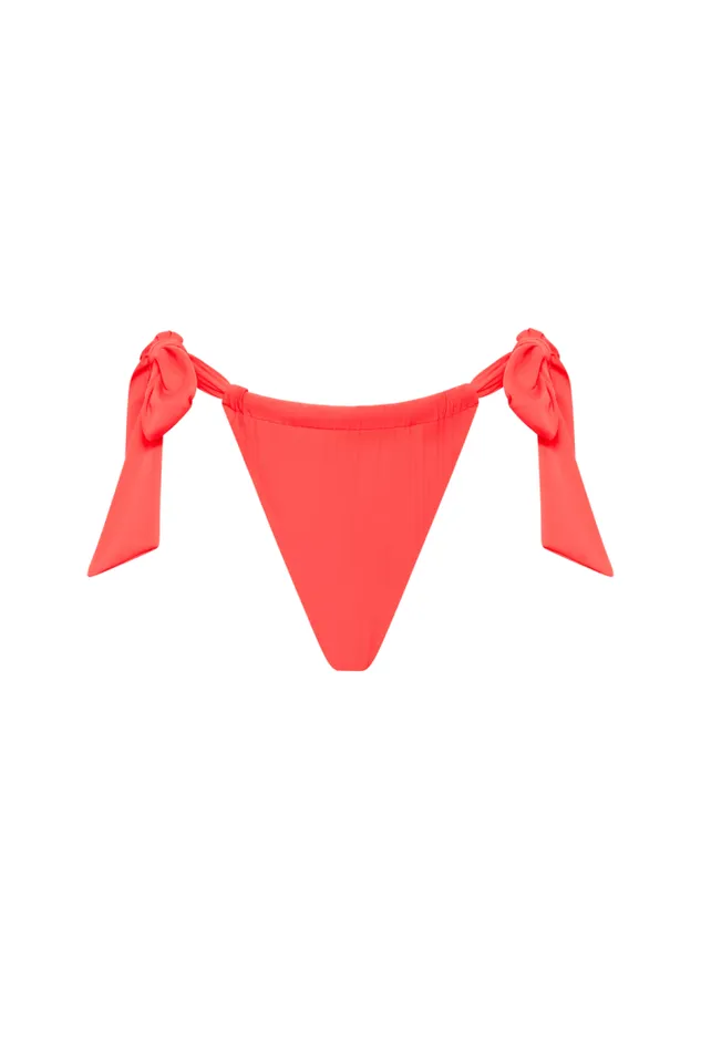 Women Faithfull The Brand Swim Costa Bikini Bottom Vermillion