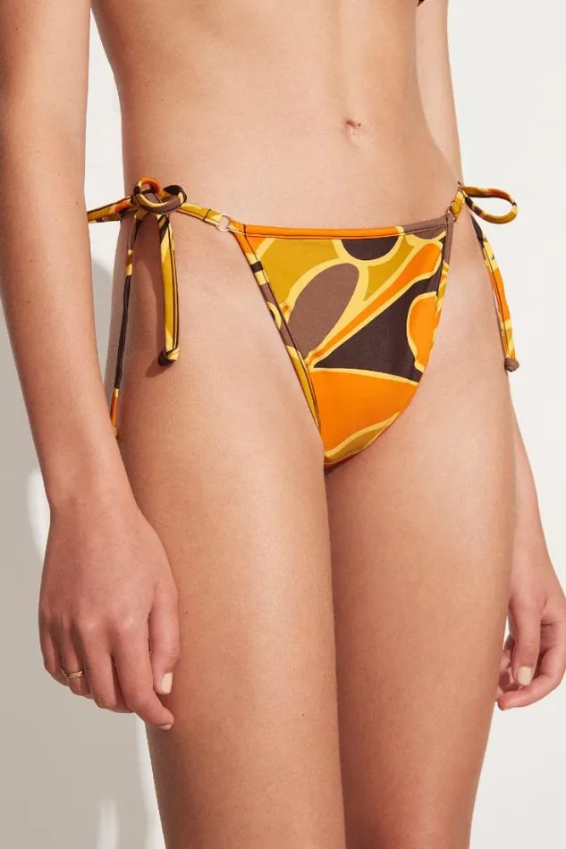 Women Faithfull The Brand Swim Pyrgi Bikini Bottoms San Giovanni Print 8211 Final Sale