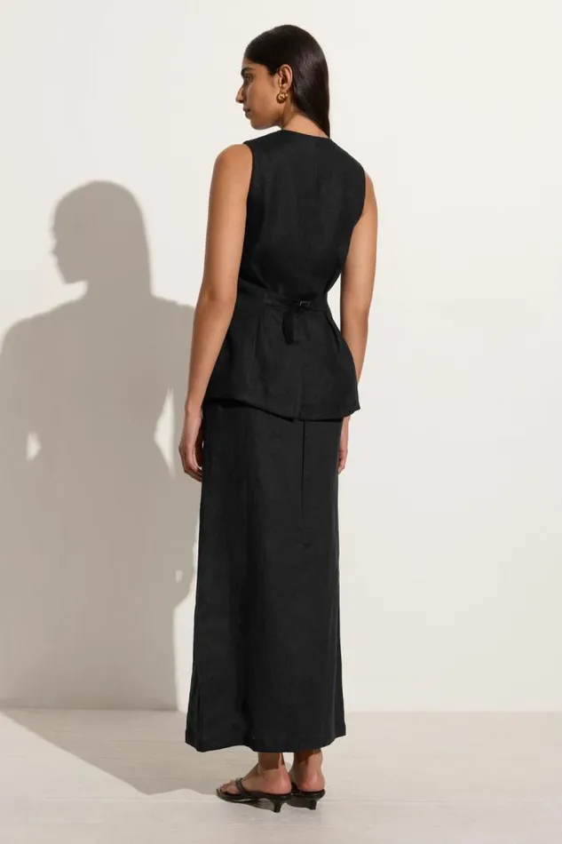 Women Faithfull The Brand Tops Domenico Vest Black