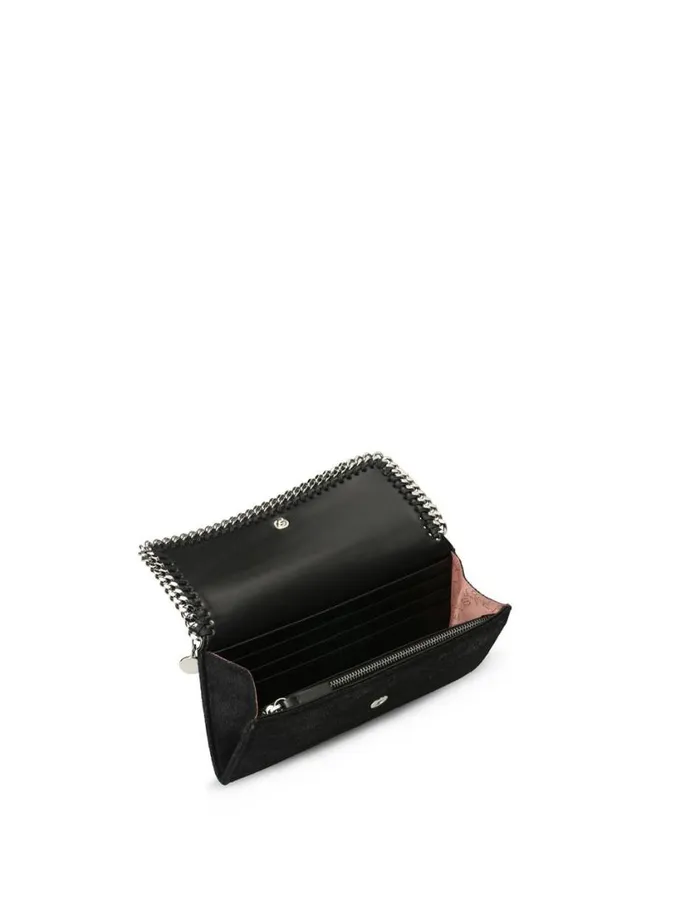 Women Falabella Flap Continental Wallet Black Stella McCartney Iconic Falabella Women Falabella Flap Continental Wallet Black Stella McCartney Iconic Falabella