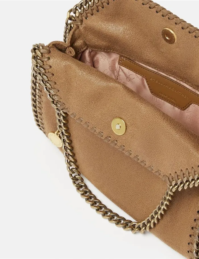 Women Falabella Mini Tote Bag Pecan Brown Stella McCartney Mini Bags And Clutches Women Falabella Mini Tote Bag Pecan Brown Stella McCartney Mini Bags And Clutches