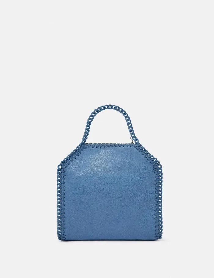 Women Falabella Tiny Enamel Tote Bag Sky Blue Stella McCartney TopHandle Bags Women Falabella Tiny Enamel Tote Bag Sky Blue Stella McCartney TopHandle Bags