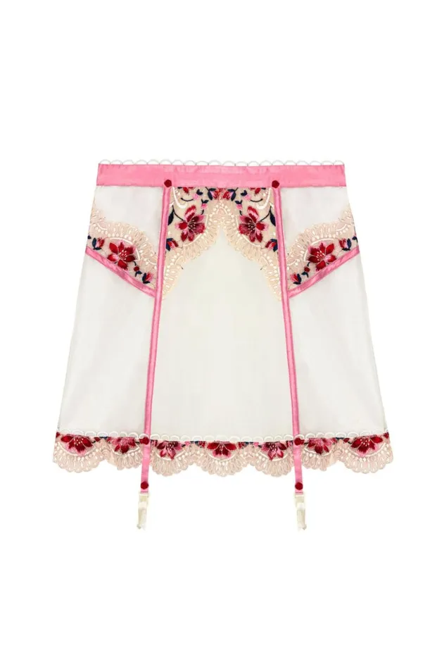 Women Festival Rose Skirt Ivory For Love and Lemons Lingerie Women Festival Rose Skirt Ivory For Love and Lemons Lingerie