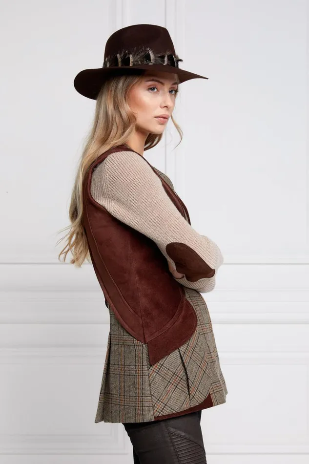 Women Field Vest Bourbon Tweed Holland Cooper Tailoring