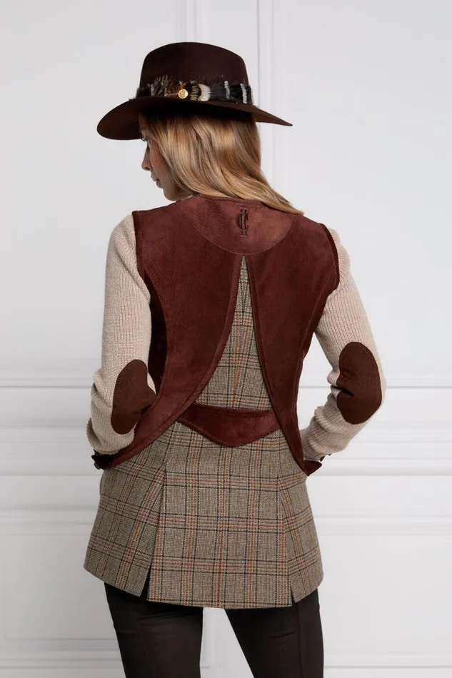 Women Field Vest Bourbon Tweed Holland Cooper Tailoring