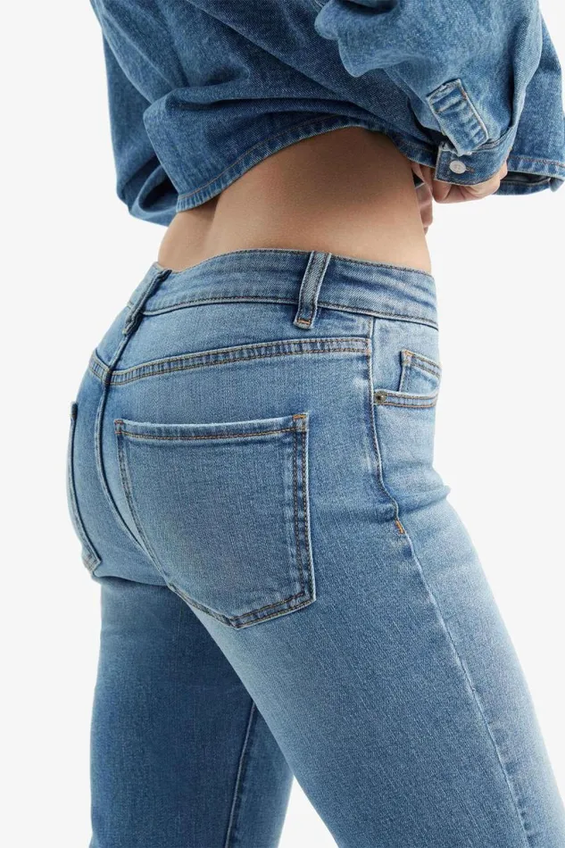 Women Flare Jean Bardot Daxton Low Boot Leg Jeans In Dark Denim Dark Denim Women Flare Jean Bardot Daxton Low Boot Leg Jeans In Dark Denim Dark Denim
