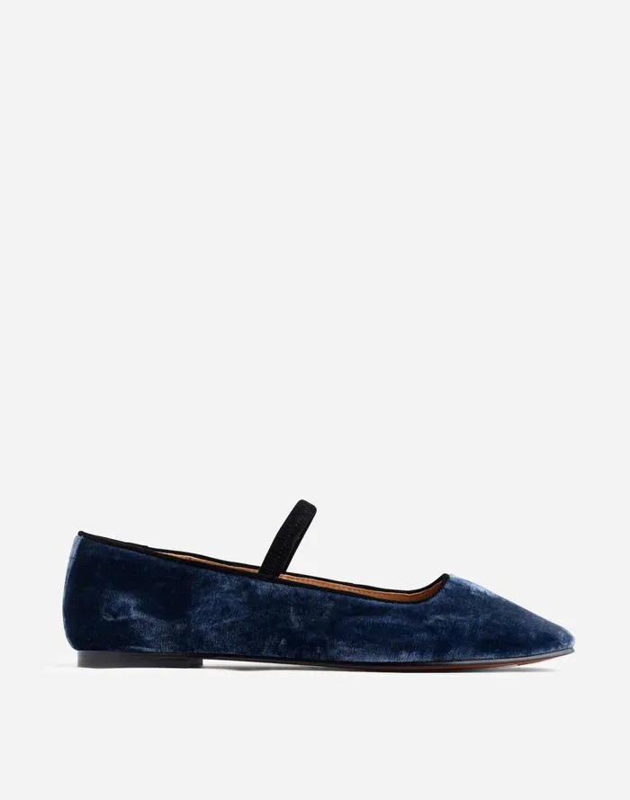 Women Flats and Loafers Madewell The Greta Ballet Flat Curfew