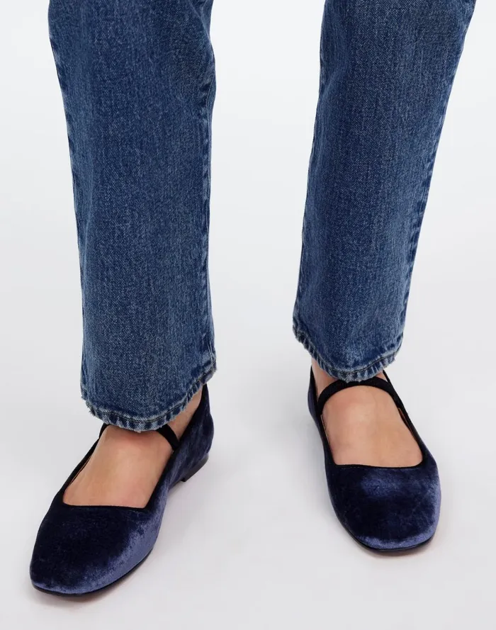 Women Flats and Loafers Madewell The Greta Ballet Flat Curfew