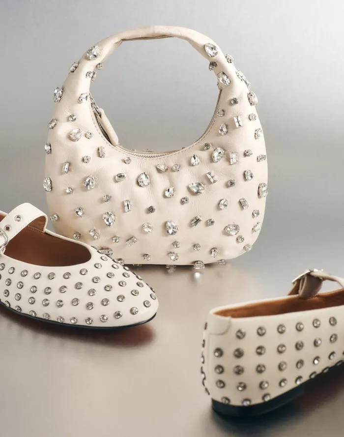 Women Flats and Loafers Madewell The Remy Mary Jane Flat Ecru