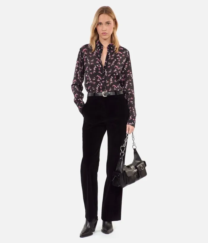 Women Floral Print Shirt THE KOOPLES Blouses and Shirts
