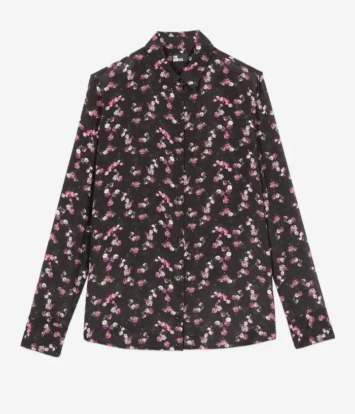 Women Floral Print Shirt THE KOOPLES Blouses and Shirts