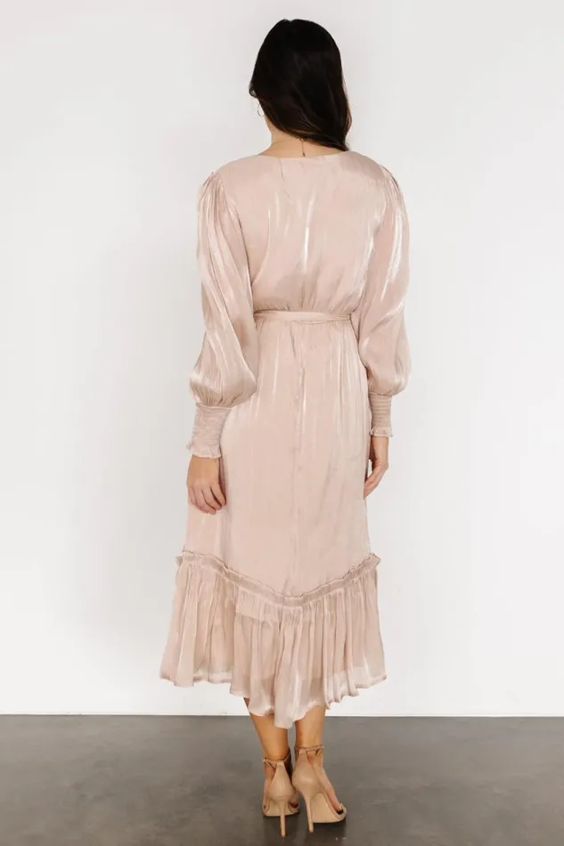 Women Flynn Midi Dress Champagne Baltic Born Midi Dresses