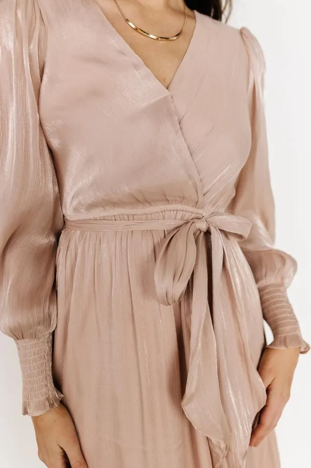 Women Flynn Midi Dress Champagne Baltic Born Midi Dresses