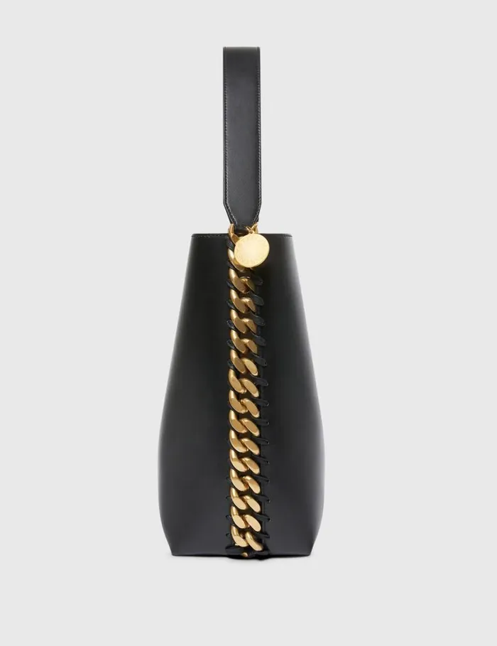 Women Frayme Tote Bag Black Stella McCartney TopHandle Bags