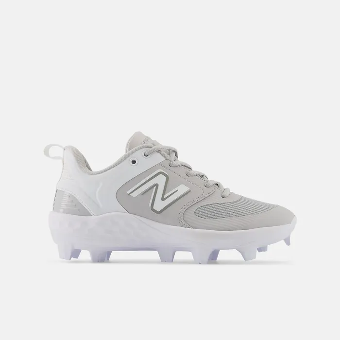 Women Fresh Foam Velo V3 Molded Grey With White New Balance Softball