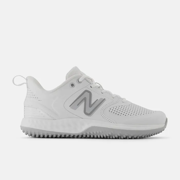 Women Fresh Foam Velo V3 Turf Trainer Synthetics White New Balance Softball