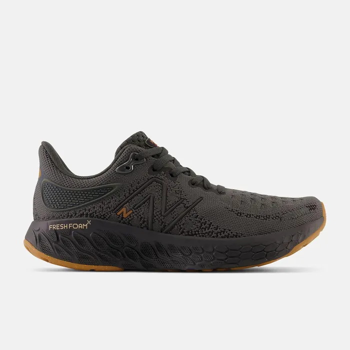 Women Fresh Foam X 1080v12 Lounge Around Blacktop With Black And Copper Metallic New Balance Running