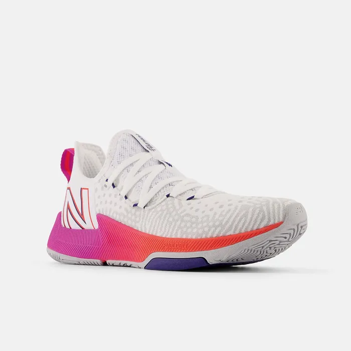 Women FuelCell Trainer White With Magenta Pop And Electric Red New Balance Training