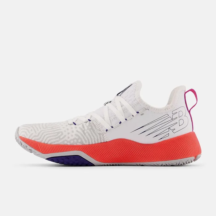 Women FuelCell Trainer White With Magenta Pop And Electric Red New Balance Training
