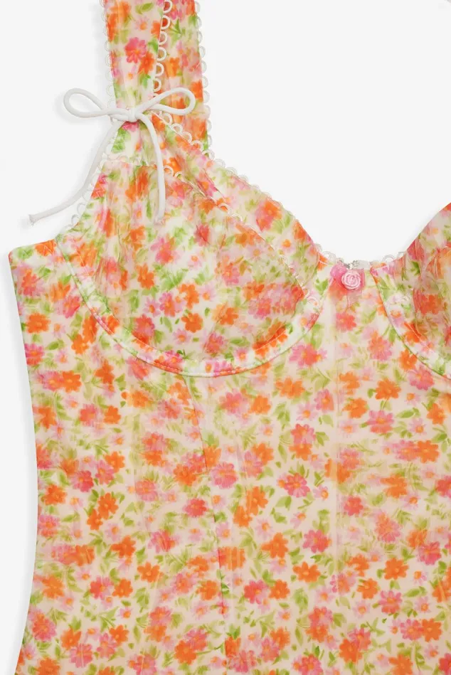 Women Giselle Slip Dress Multi For Love and Lemons Lingerie