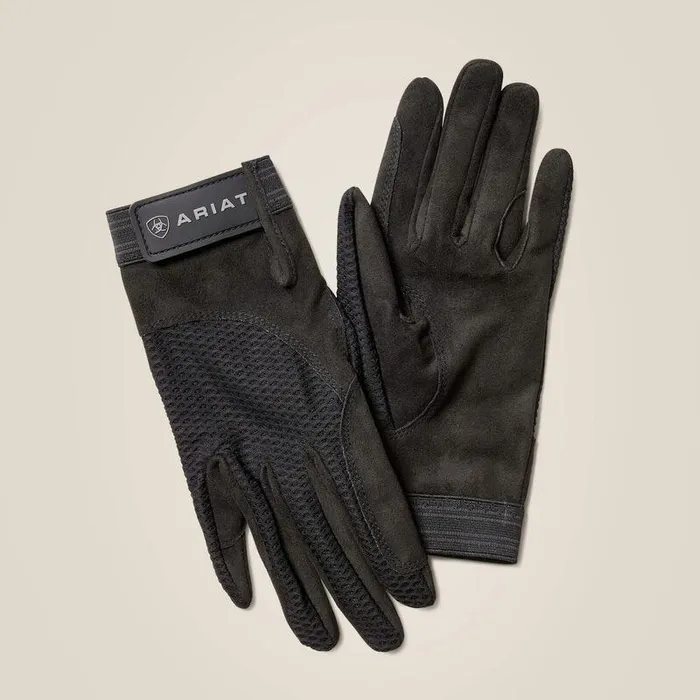 Women Gloves Ariat Air Grip Glove Black