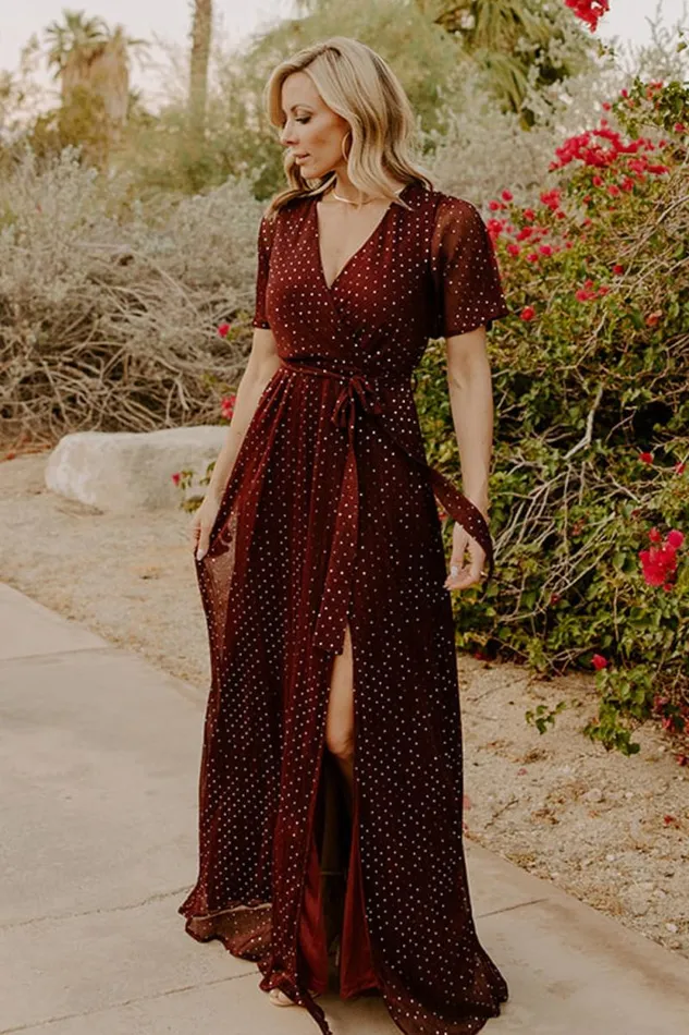 Women Grace Sparkle Gown Mulberry Baltic Born Embellished and Sequined