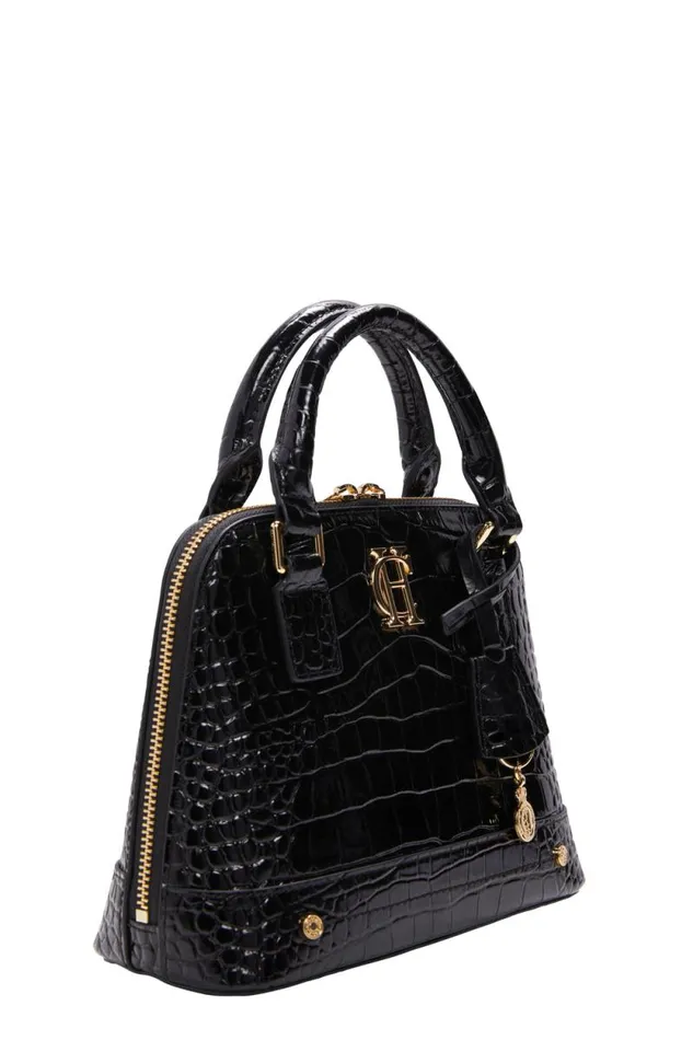 Women Grovesnor Tote Bag Black Croc Holland Cooper Bags Women Grovesnor Tote Bag Black Croc Holland Cooper Bags