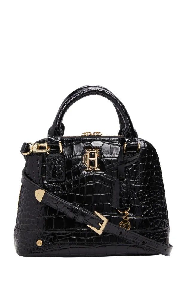 Women Grovesnor Tote Bag Black Croc Holland Cooper Bags Women Grovesnor Tote Bag Black Croc Holland Cooper Bags