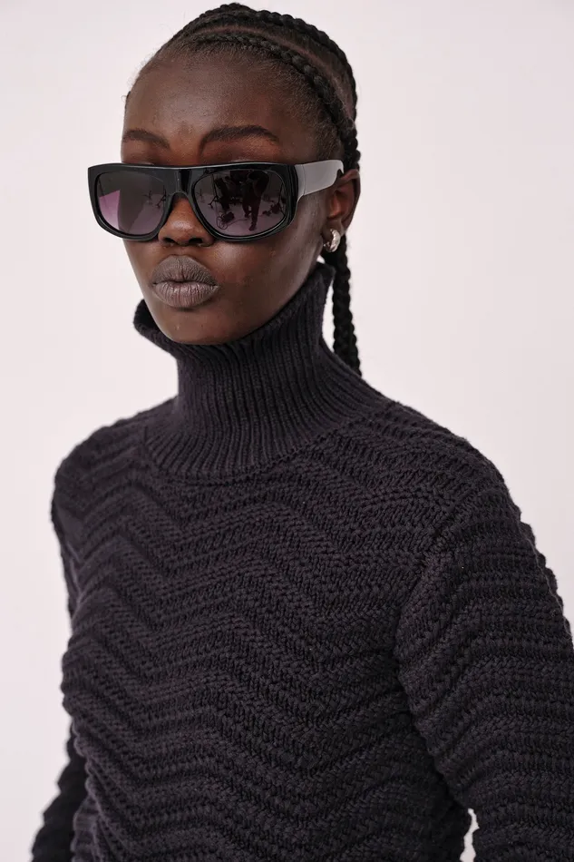 Women Hailey 8211 Black Knitwear Wonhundred
