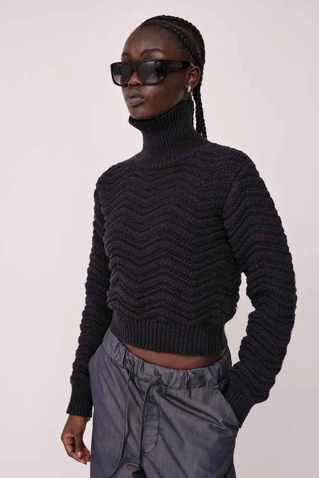 Women Hailey 8211 Black Knitwear Wonhundred