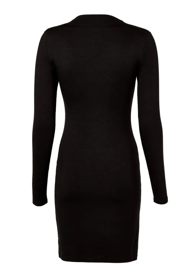 Women Harper Long Sleeve Mini Dress Black Holland Cooper Dresses Women Harper Long Sleeve Mini Dress Black Holland Cooper Dresses
