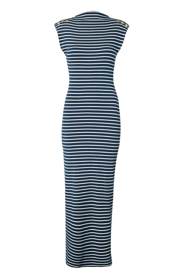 Women Harper Maxi Dress Ink Navy Natural Stripe Holland Cooper Dresses Women Harper Maxi Dress Ink Navy Natural Stripe Holland Cooper Dresses