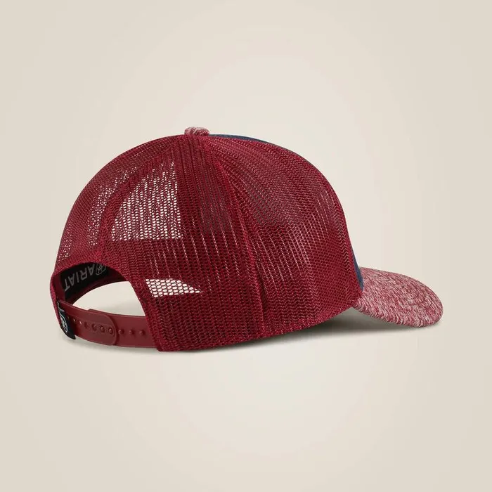 Women Hats and Caps Ariat Center Shield Logo Cap Blue