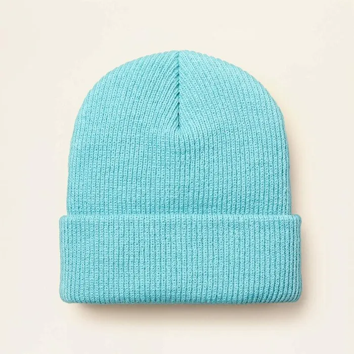 Women Hats and Caps Ariat Rib Knit Insulated Watch Cap Blue Spruce