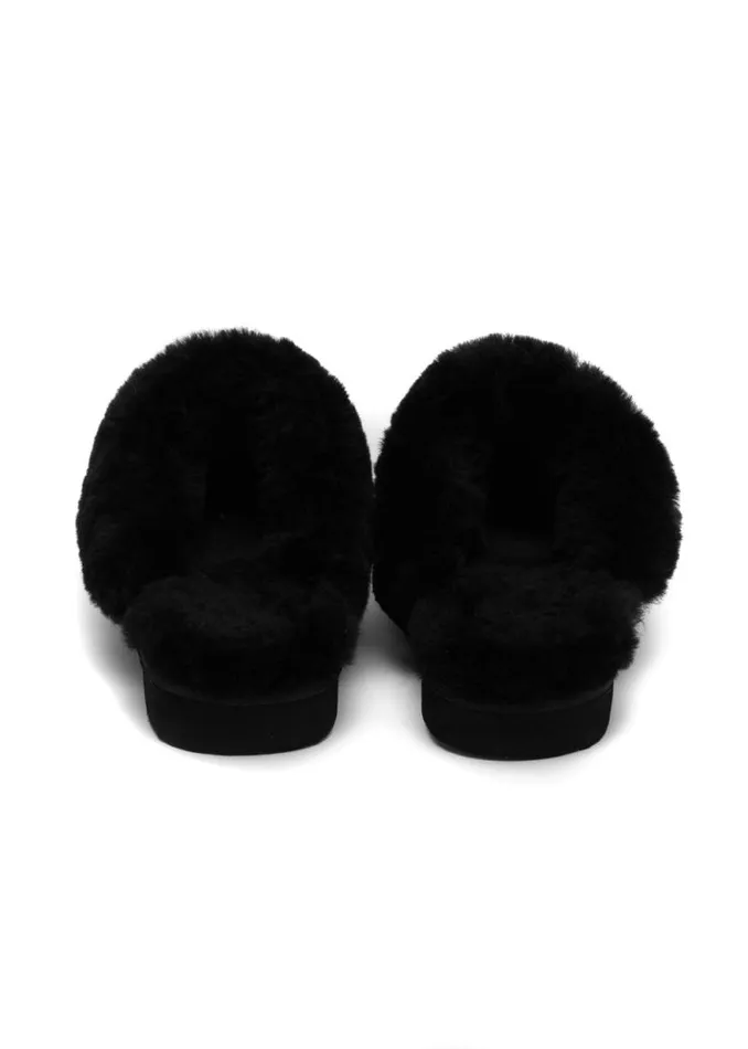 Women HC Shearling Slipper Black Holland Cooper Boots