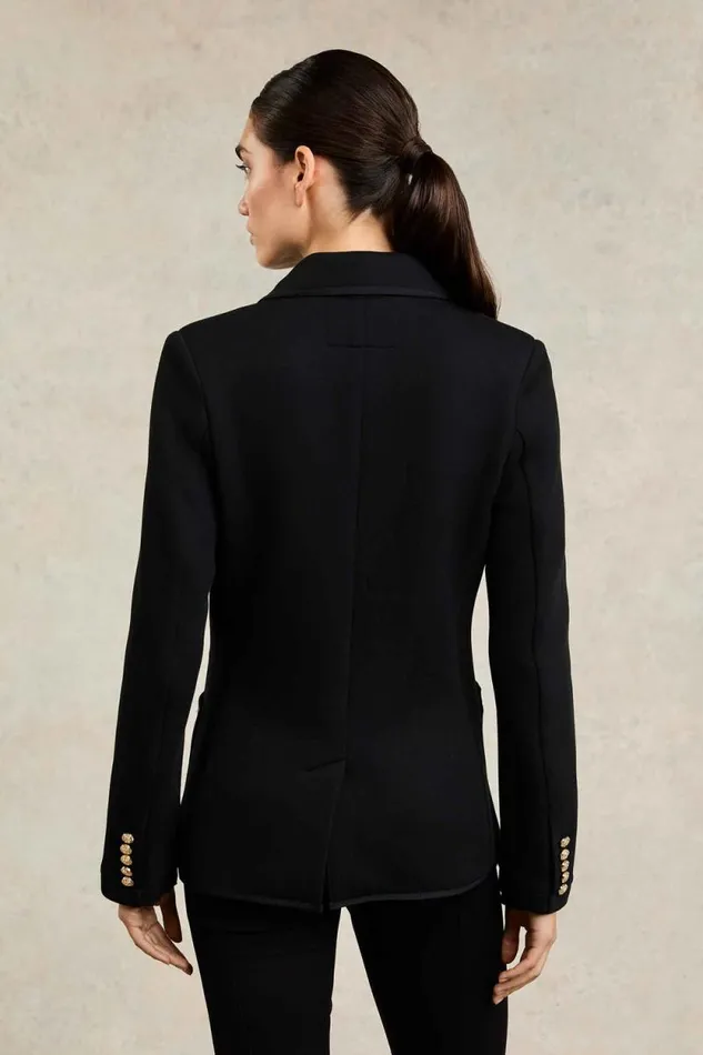 Women Henley Blazer Black Black Holland Cooper Blazers Women Henley Blazer Black Black Holland Cooper Blazers