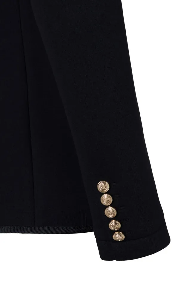 Women Henley Blazer Black Black Holland Cooper Blazers Women Henley Blazer Black Black Holland Cooper Blazers