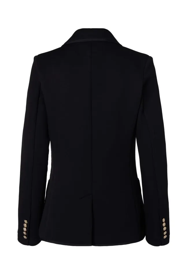 Women Henley Blazer Black Black Holland Cooper Blazers Women Henley Blazer Black Black Holland Cooper Blazers