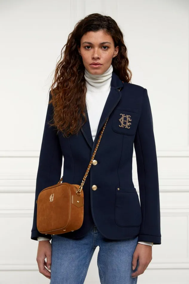 Women Henley Blazer Navy Navy Holland Cooper Blazers
