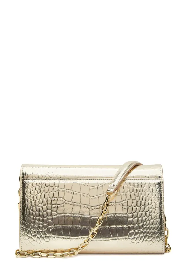 Women Highbury Clutch Bag Gold Croc Holland Cooper Bags Women Highbury Clutch Bag Gold Croc Holland Cooper Bags