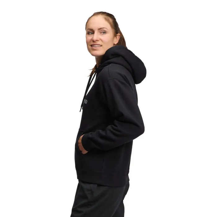 Women Hoodies Black Diamond Heritage Wordmark Pullover Hoody