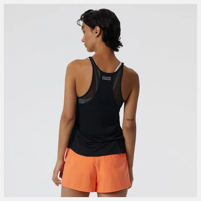 Women Impact Run Tank Black New Balance Shirts