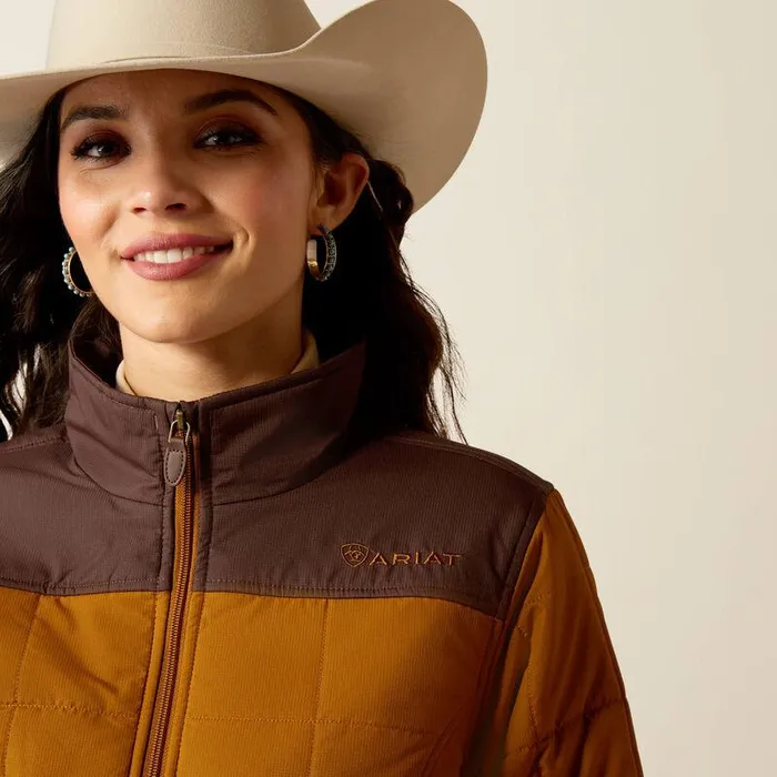 Women Jackets and Vests Ariat Crius Insulated Jacket Chestnutchocolate Plum Women Jackets and Vests Ariat Crius Insulated Jacket Chestnutchocolate Plum