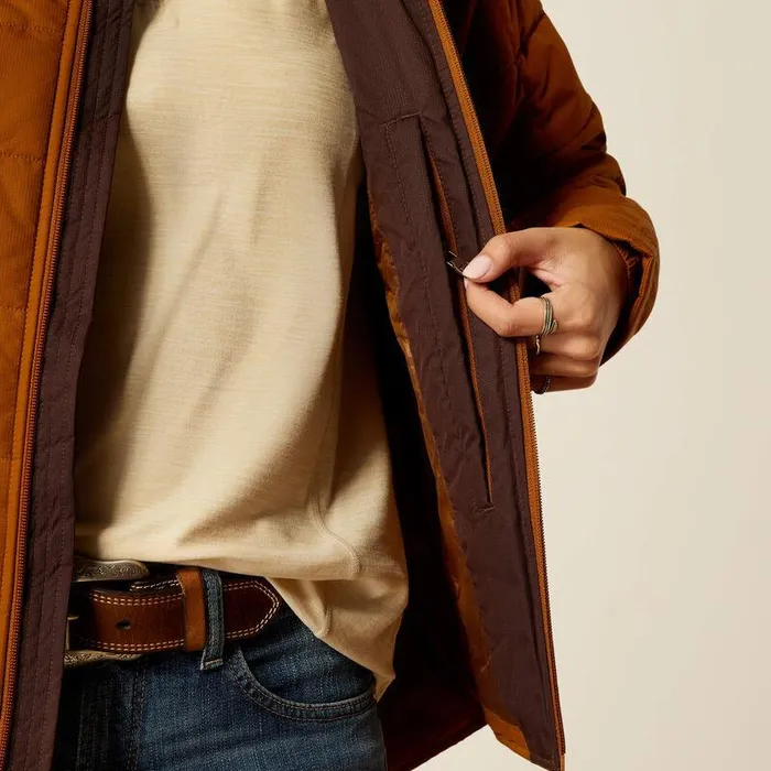 Women Jackets and Vests Ariat Crius Insulated Jacket Chestnutchocolate Plum Women Jackets and Vests Ariat Crius Insulated Jacket Chestnutchocolate Plum