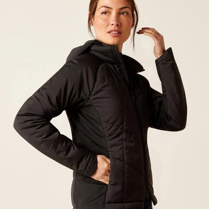 Women Jackets and Vests Ariat Zonal Insulated Jacket Black
