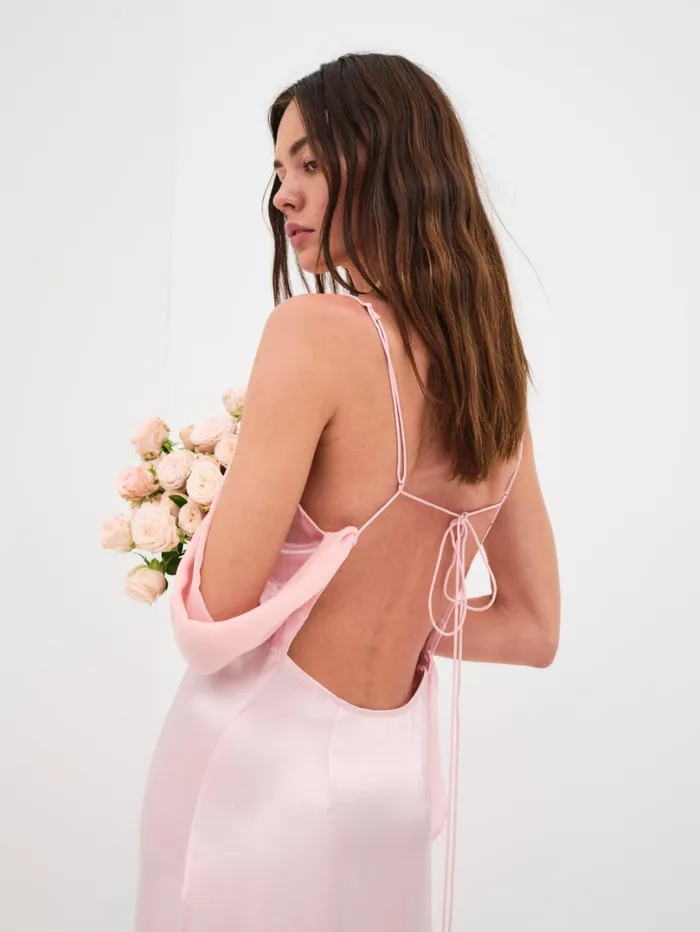 Women James Maxi Dress Coral For Love and Lemons Dresses Women James Maxi Dress Coral For Love and Lemons Dresses