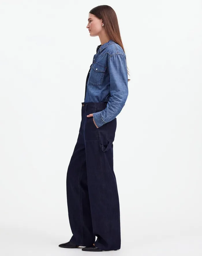 Women Jeans Madewell Alexa Chung For Madewell Workwear Jeans Rinse Wash