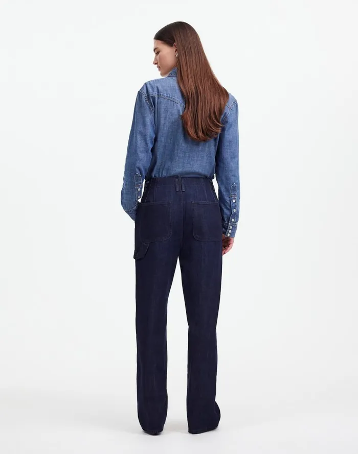 Women Jeans Madewell Alexa Chung For Madewell Workwear Jeans Rinse Wash