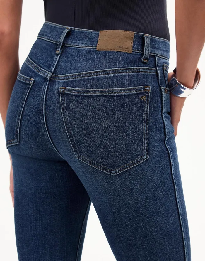 Women Jeans Madewell Stovepipe Jeans Deming Wash
